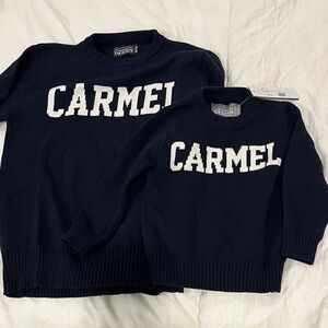 Matching Navy 'Carmel' Sweaters